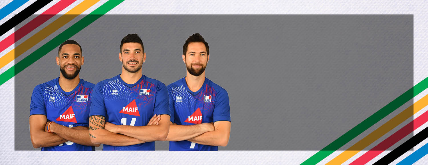 Nicolas, Kevin, Daryl, trois lames chez les Bleus