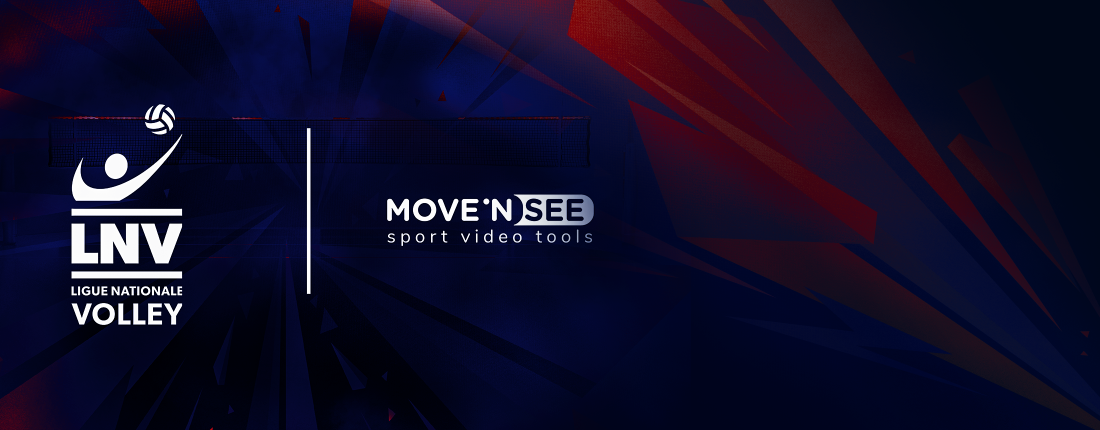 MOVE’N SEE rejoint la LNV en qualité de caméra officielle